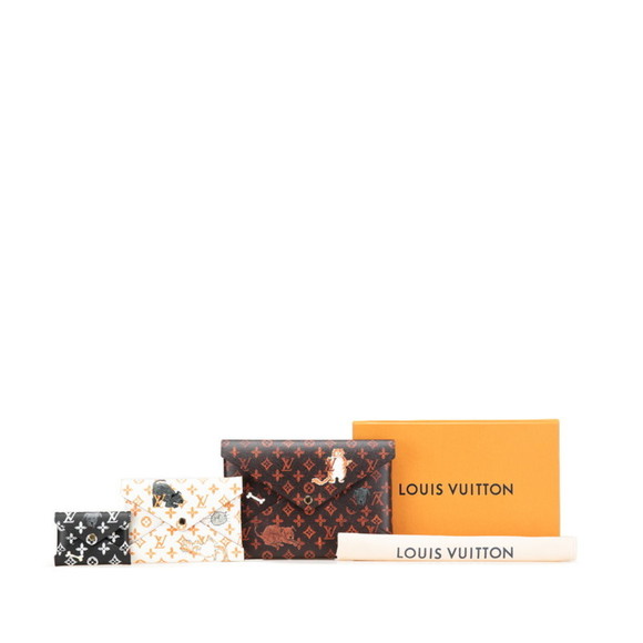 Louis Vuitton Monogram Catgram Pochette, Kirigami Pouch, and Clutch Bag Set M... - Picture 1 of 14